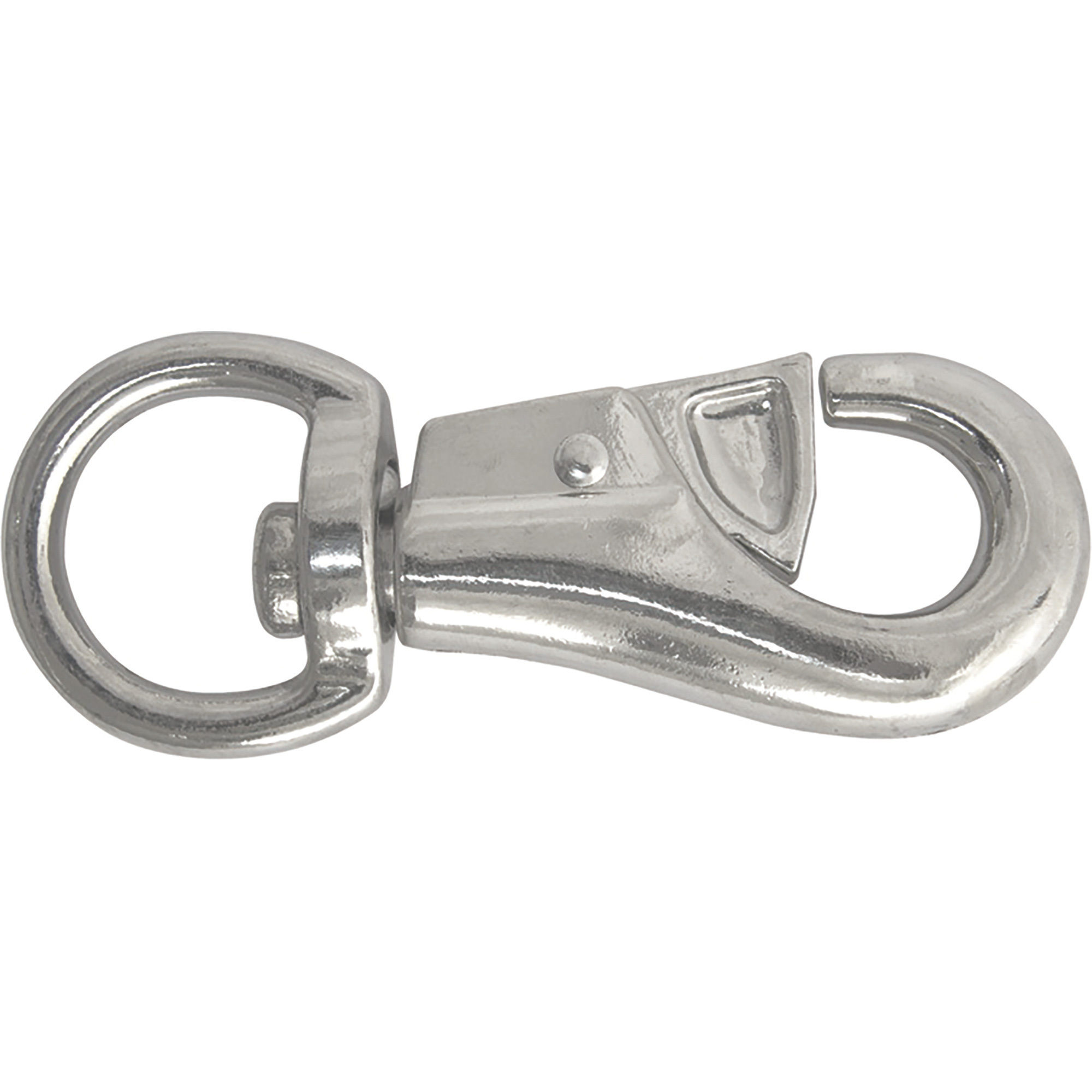 Mibro 1in. x 4in. Nickel-Plated Security Snap Swivel, Model# 147530